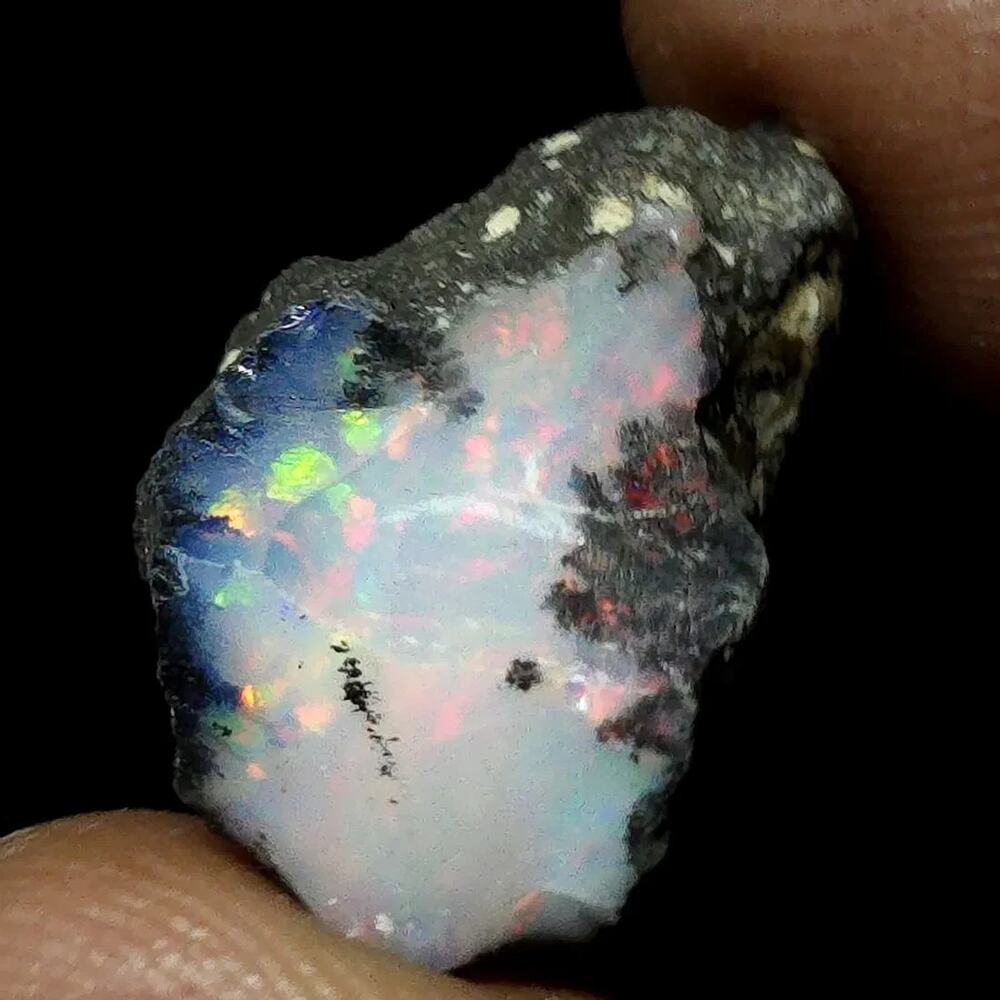 Natural Ethiopian Fire Opal Rough 7.83ct Untreated